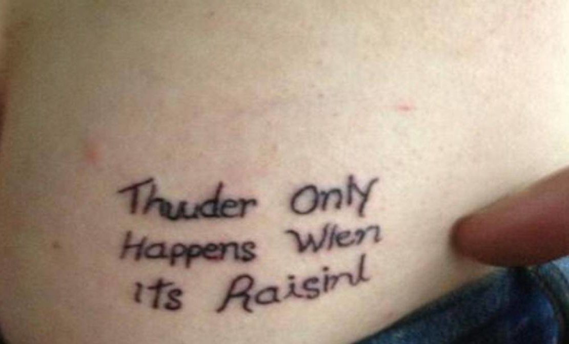 Think Carefully Before Getting a Tattoo, Don't End Up Like These People: No One Can See No. 6 Without Laughing